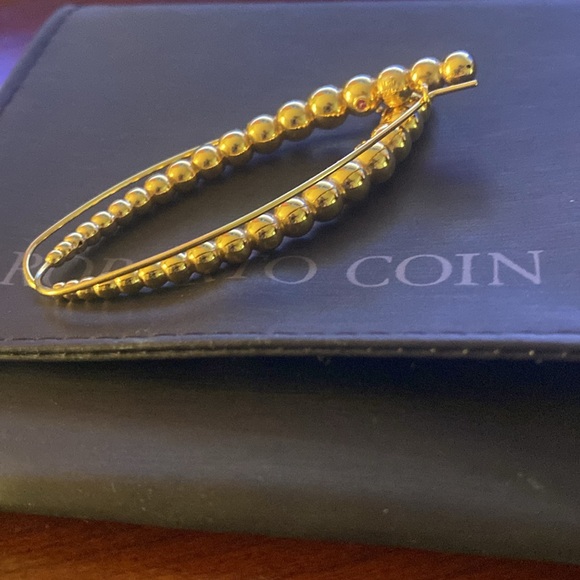 Roberto Coin 18kt Yellow Gold Graduated Beaded Earrings - Picture 2 of 7